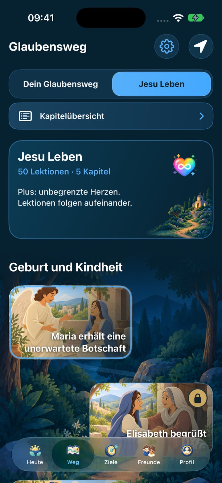 Jesu Leben kennenlernen: ein Weg durch die Evangelien